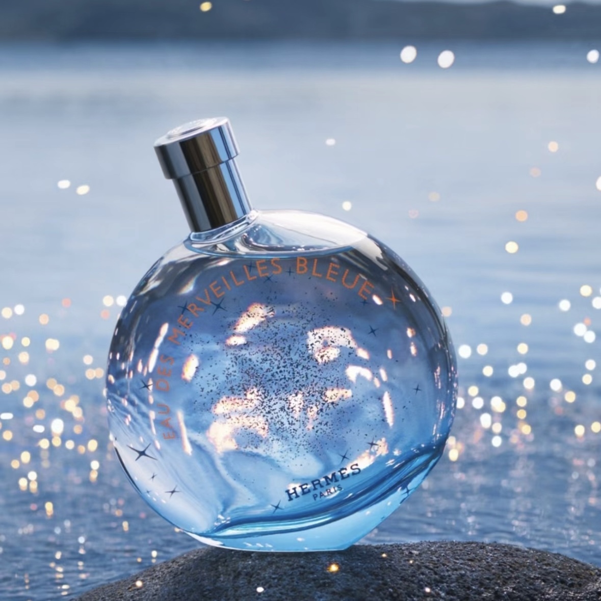 HERMÈS Eau Des Merveilles Bleue 藍色橘彩星光EDT 50mL