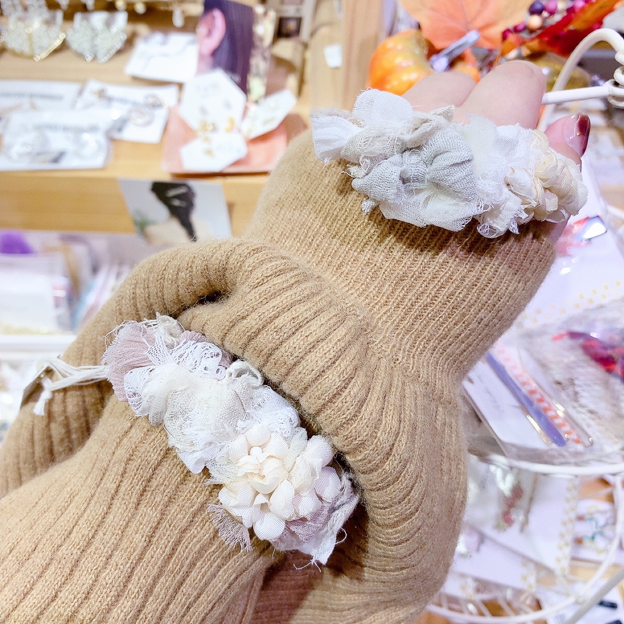 [手作家] 日本布花手鐲