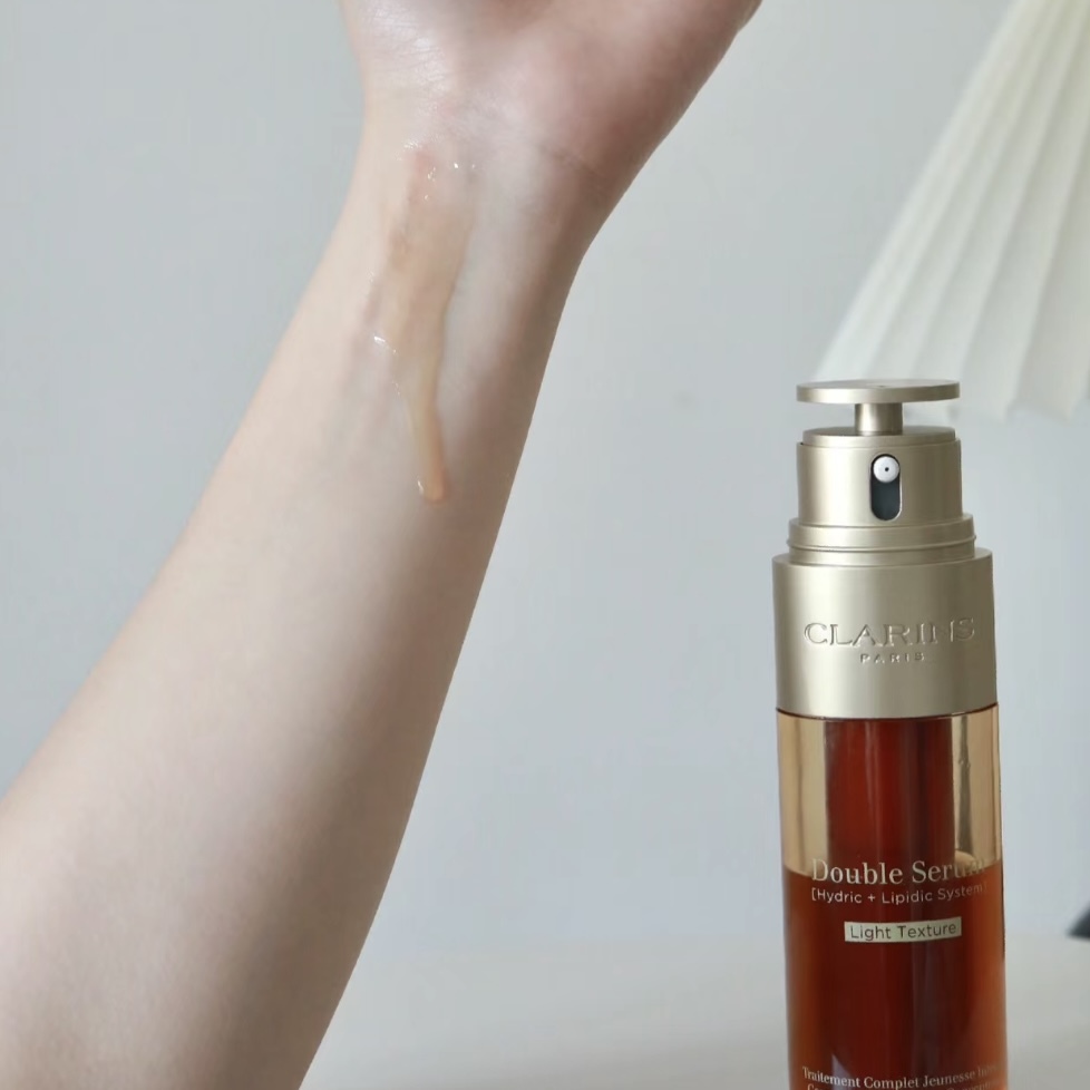 美容液 CLARINS Double Serum 50ml Light Texture Clarins Double Serum Light Texture - Complete Age Control