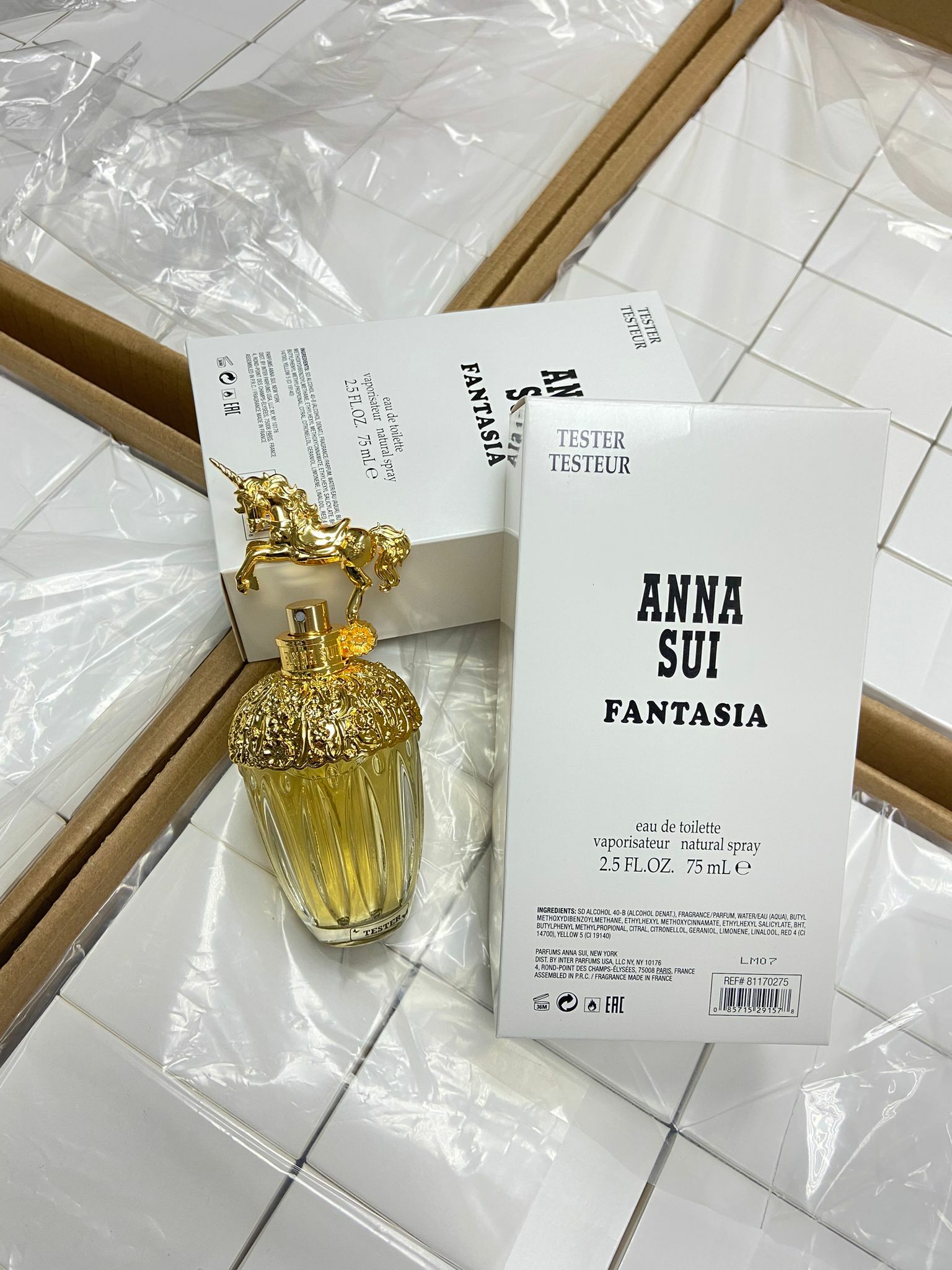 AS Fantasia EDT  築夢天馬獨角獸淡香水 75ML （自用簡約裝）