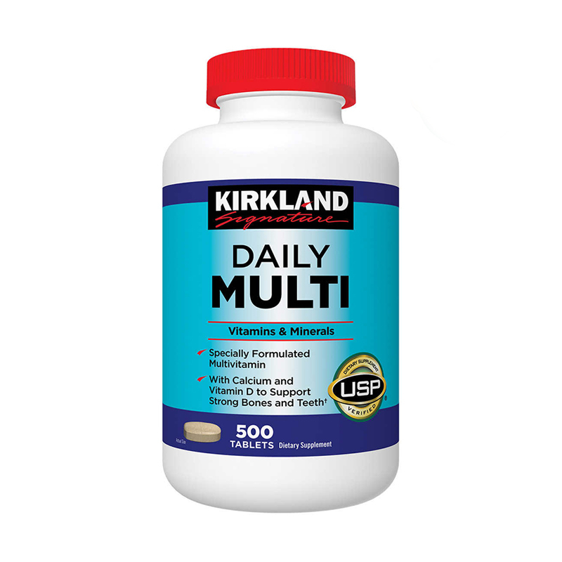 Kirkland Signature Daily Multi, 500 Tablets