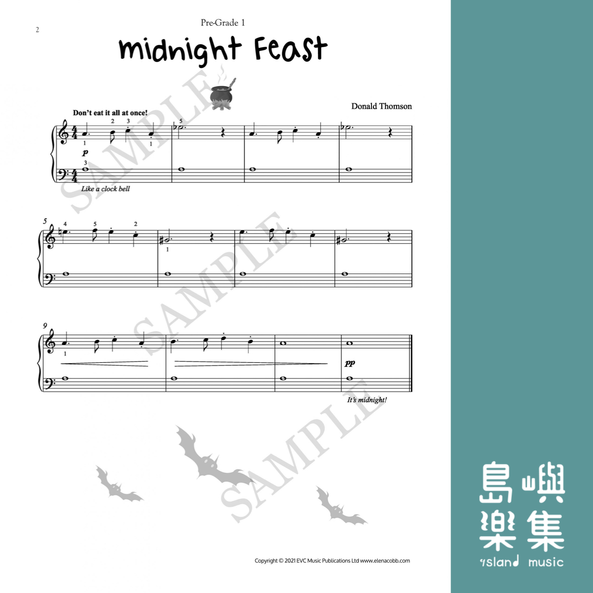 Donald Thomson's Halloween Piano Tunes