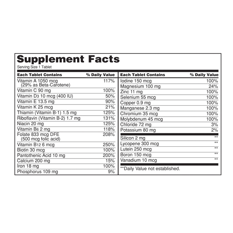 Kirkland Signature Daily Multi, 500 Tablets