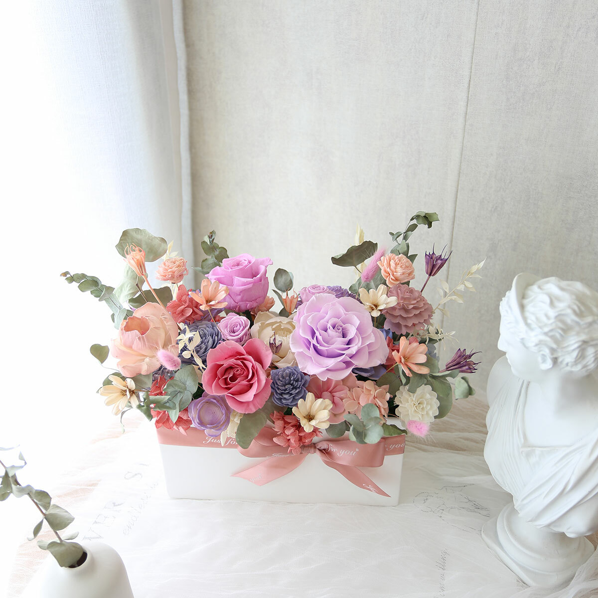 T59｜粉紫色系盆花