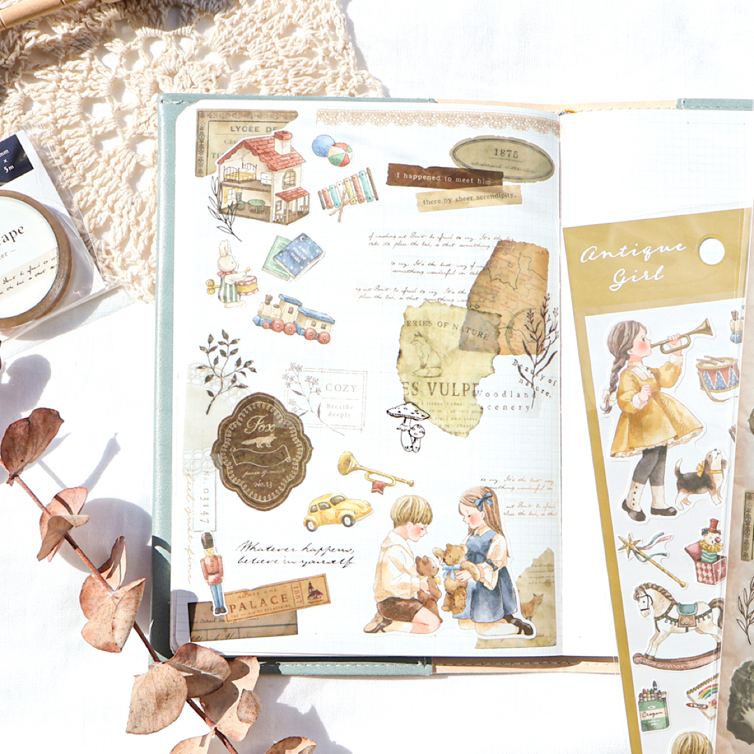 Mind Wave Sticker－Décor Series (Japanese Stationery Brand)