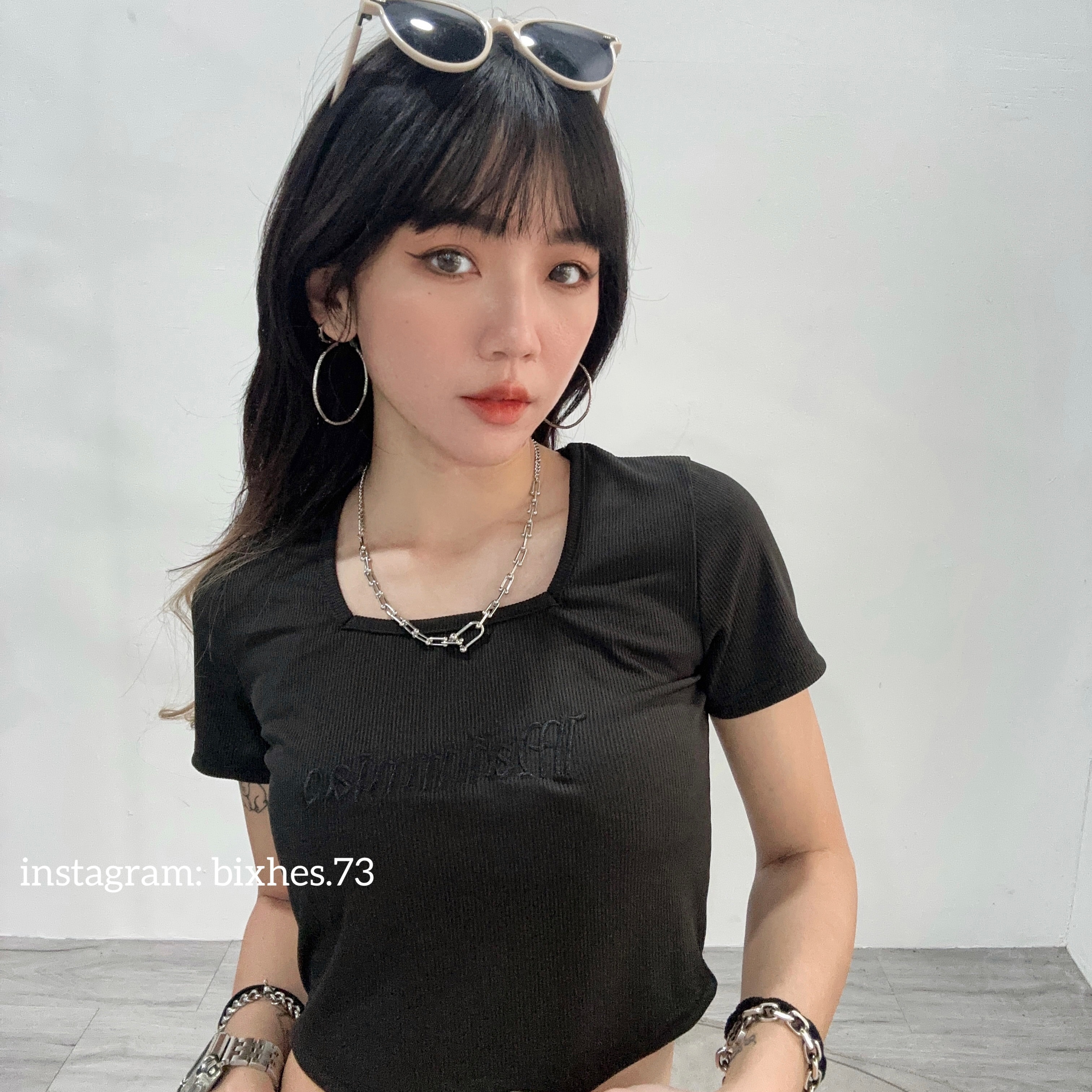 歐美馬蹄扣造型項鍊(K00050)