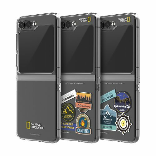 National Geographic Galaxy Z Flip 5 Crystal Slim Fit Case NGM-F5C