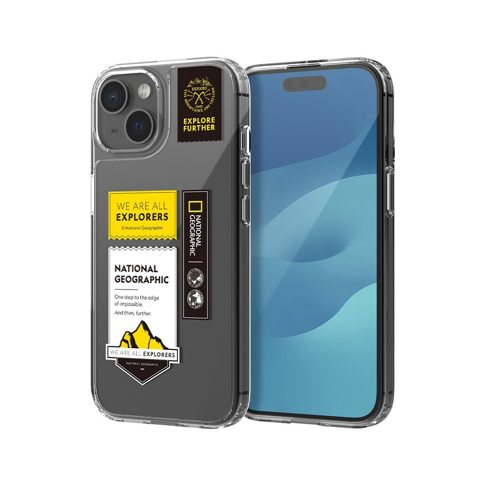 National Geographic iPhone 15 Series Wappen Case