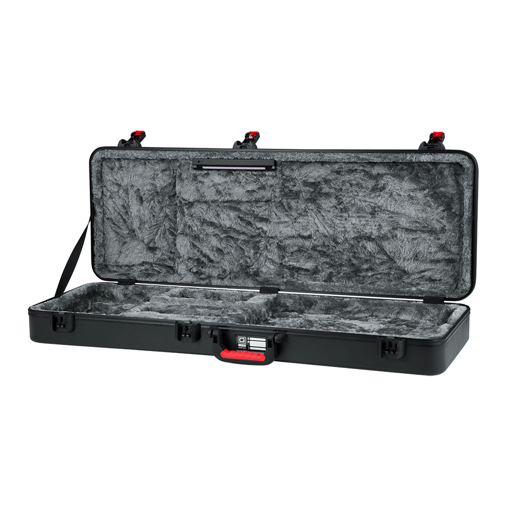 【1-2】[GatorCases] ATA軍用聚乙烯硬盒-TSA海關鎖-內崁Led燈(電吉他款/方形/Standard)