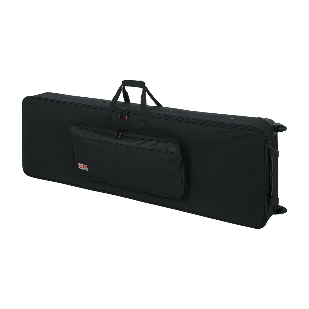 【2-2】[GatorCases] 輕量加固尼龍-硬袋附輪(Keyboard/88鍵/加長)