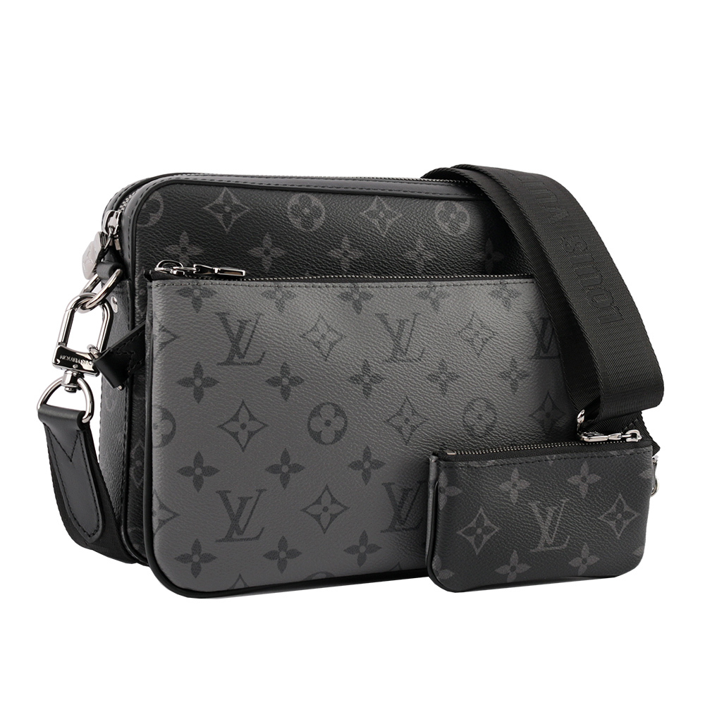 【Louis Vuitton】Monogram TRIO 三合一郵差包