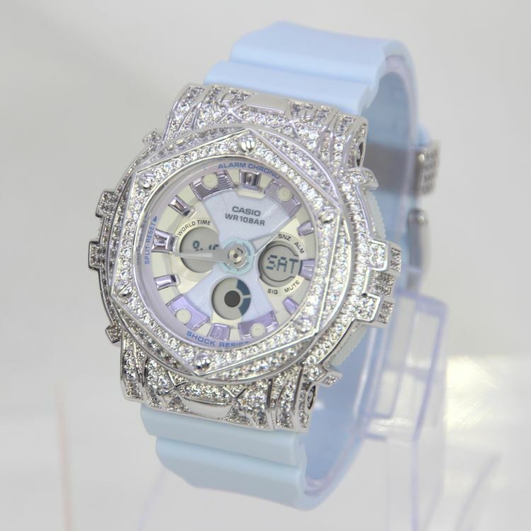 銀色 改裝手錶 BA-130WP-2A - Rokkaku