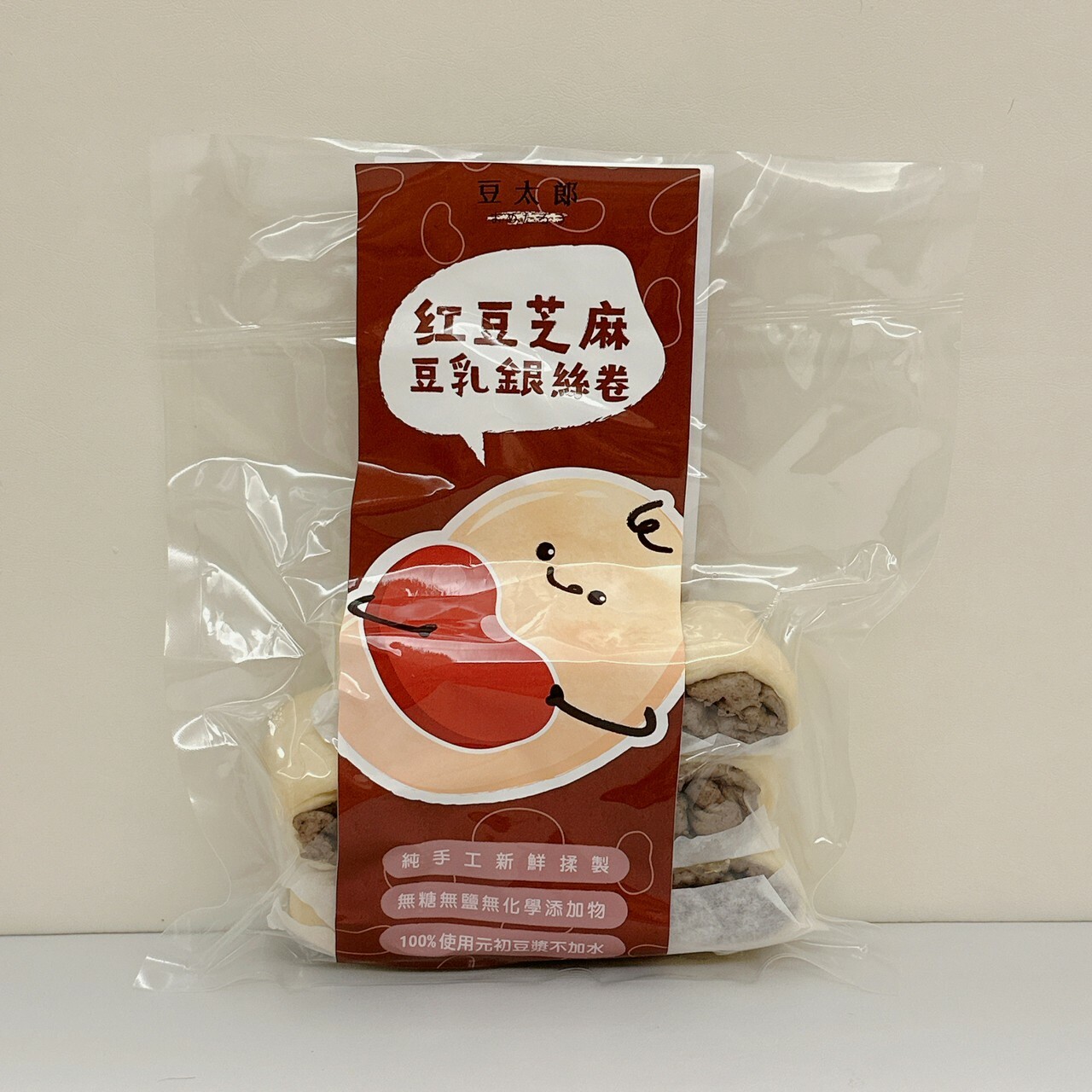豆太郎 - 紅豆芝麻豆乳銀絲卷(9入)