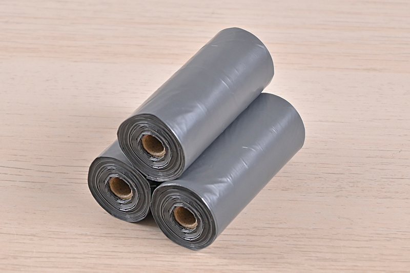 盒用攜帶式垃圾袋補充包/灰 12枚 3入