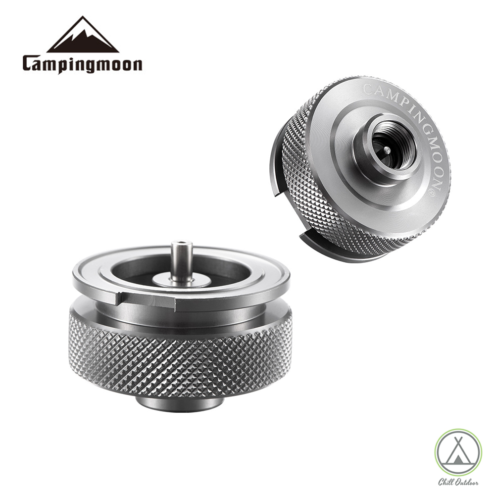 柯曼Campingmoon 卡式轉高山 瓦斯轉接頭－(2色)