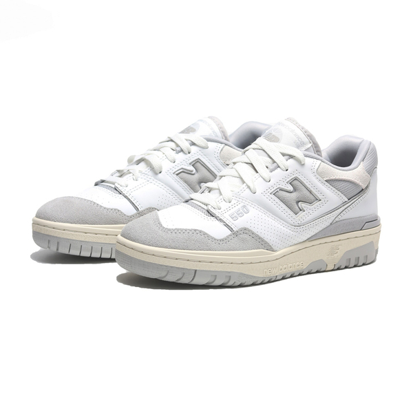 NEW BALANCE 休閒鞋NB 550 白灰奶油底復古情侶男女BB550NEA