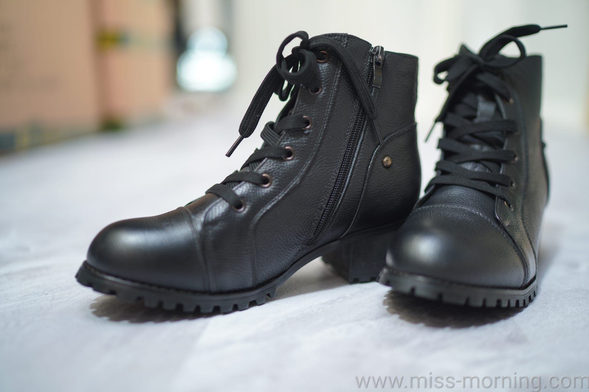 時尚有款黑Boots(88054)