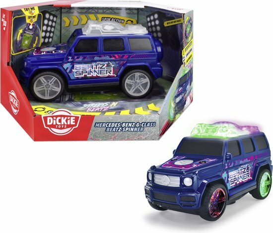 《 DICKIE TOYS 城市交通 》 Dickie-賓士G Class 聲光旋轉車