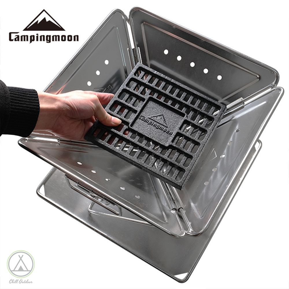 柯曼Campingmoon 專用鑄鐵碳床 MT系列焚火台