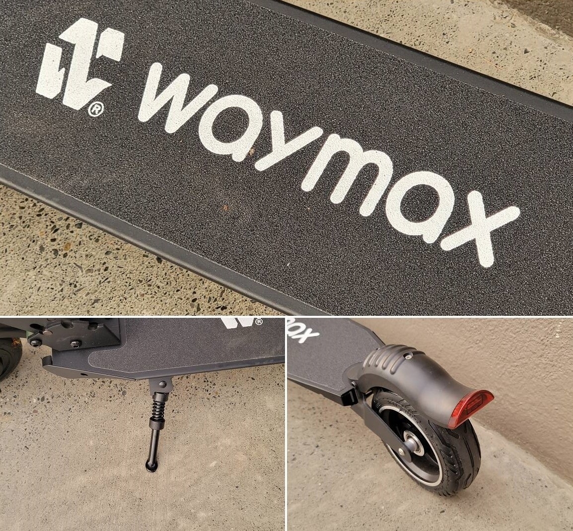 Waymax Lite-2電動滑版車充電位置