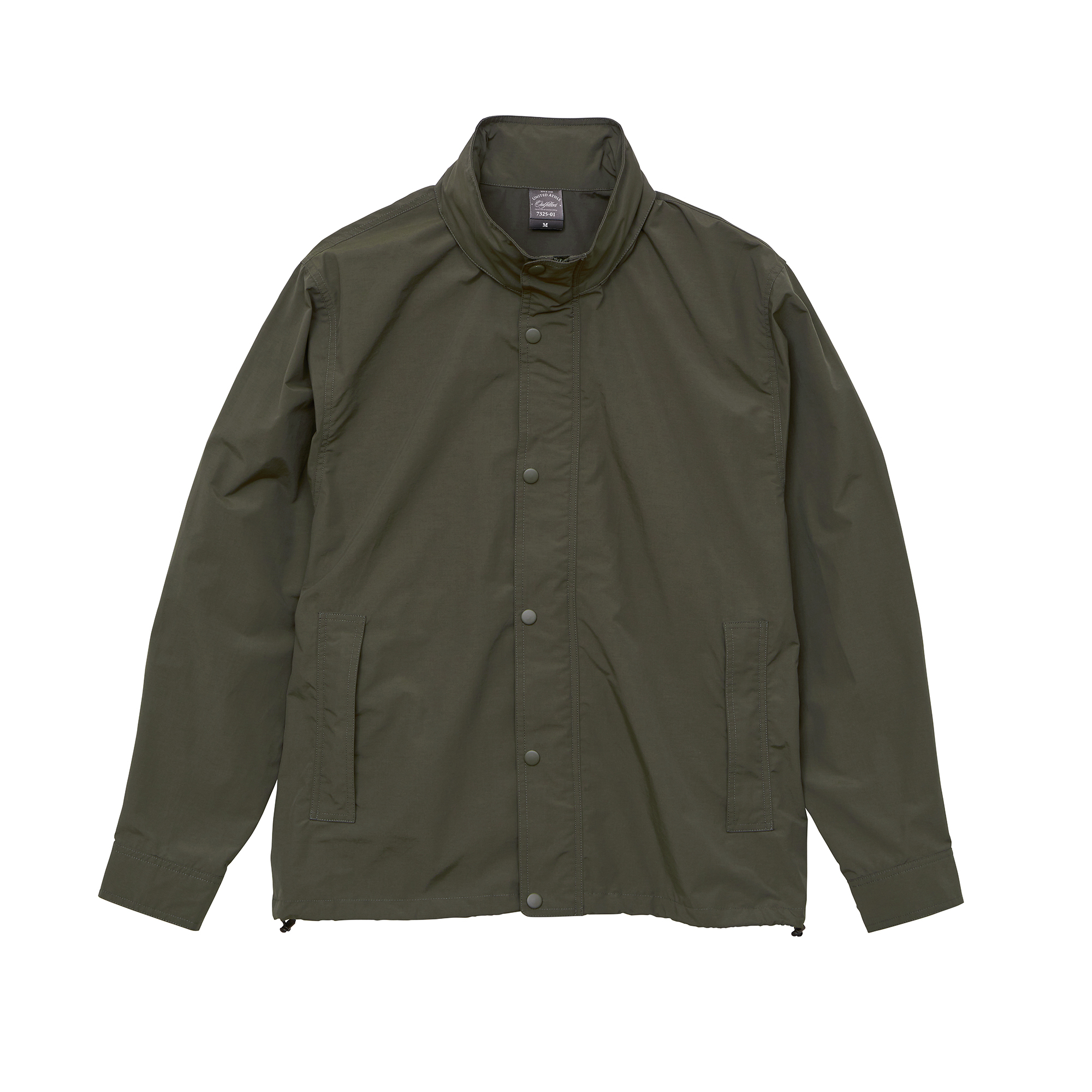 United Athle  機能 風衣 夾克 外套 可收納帽 (單層) 橄欖綠 3732501-033 [台灣現貨]