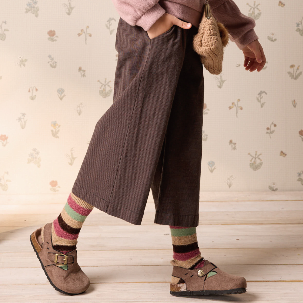 PIPPY 優雅佰搭八分寬口長褲 深灰