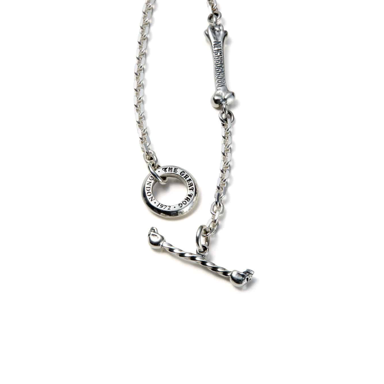 -(C017)-NEIGHBORHOOD X THE GREAT FROG BRACELET NBHD TGF 925純銀手鍊