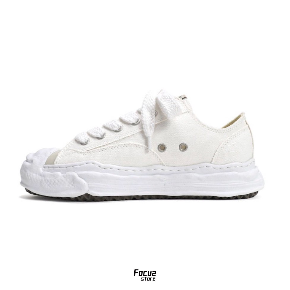 【Focus Store】預購 Maison Mihara Yasuhiro Hank OG Sole Canvas Low White 白色 三原康裕 MMY A05FW702