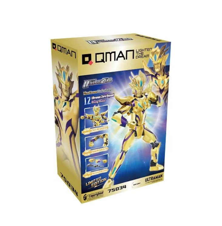 QMAN 積木 75034 超人力霸王 閃耀傑洛 超越型態
