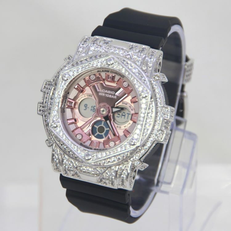 銀色 改裝手錶 BA-130-1A4 - Rokkaku