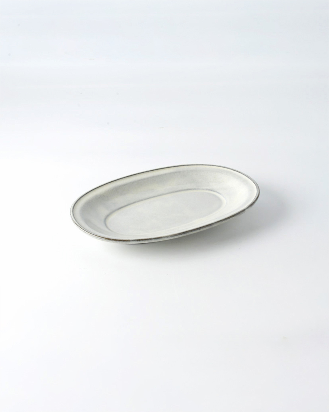 Mariniere 19cm oval plate white｜Studio m'