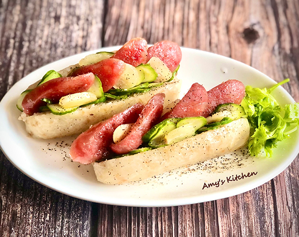 🌙 中秋烤肉必備：大腸包小腸+ 野櫻莓醋醃小黃瓜！ 🌭🥒｜天時莓果TimesBerries