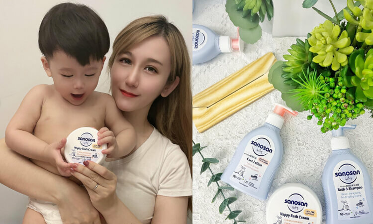 德國珊諾sanosan各大名人推薦愛用，最premium寶寶保養品。嬰兒沐浴乳/泡泡露/嬰兒洗髮精/嬰兒乳液/屁屁膏，以及孕媽咪孕期妊娠霜/羊脂膏
