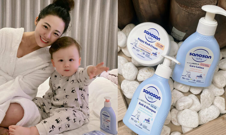 德國珊諾sanosan各大名人推薦愛用，最premium寶寶保養品。嬰兒沐浴乳/泡泡露/嬰兒洗髮精/嬰兒乳液/屁屁膏，以及孕媽咪孕期妊娠霜/羊脂膏