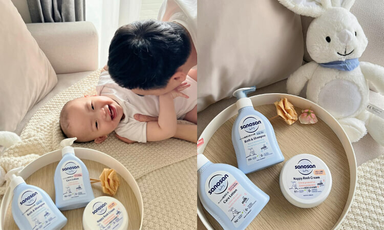德國珊諾sanosan各大名人推薦愛用，最premium寶寶保養品。嬰兒沐浴乳/泡泡露/嬰兒洗髮精/嬰兒乳液/屁屁膏，以及孕媽咪孕期妊娠霜/羊脂膏