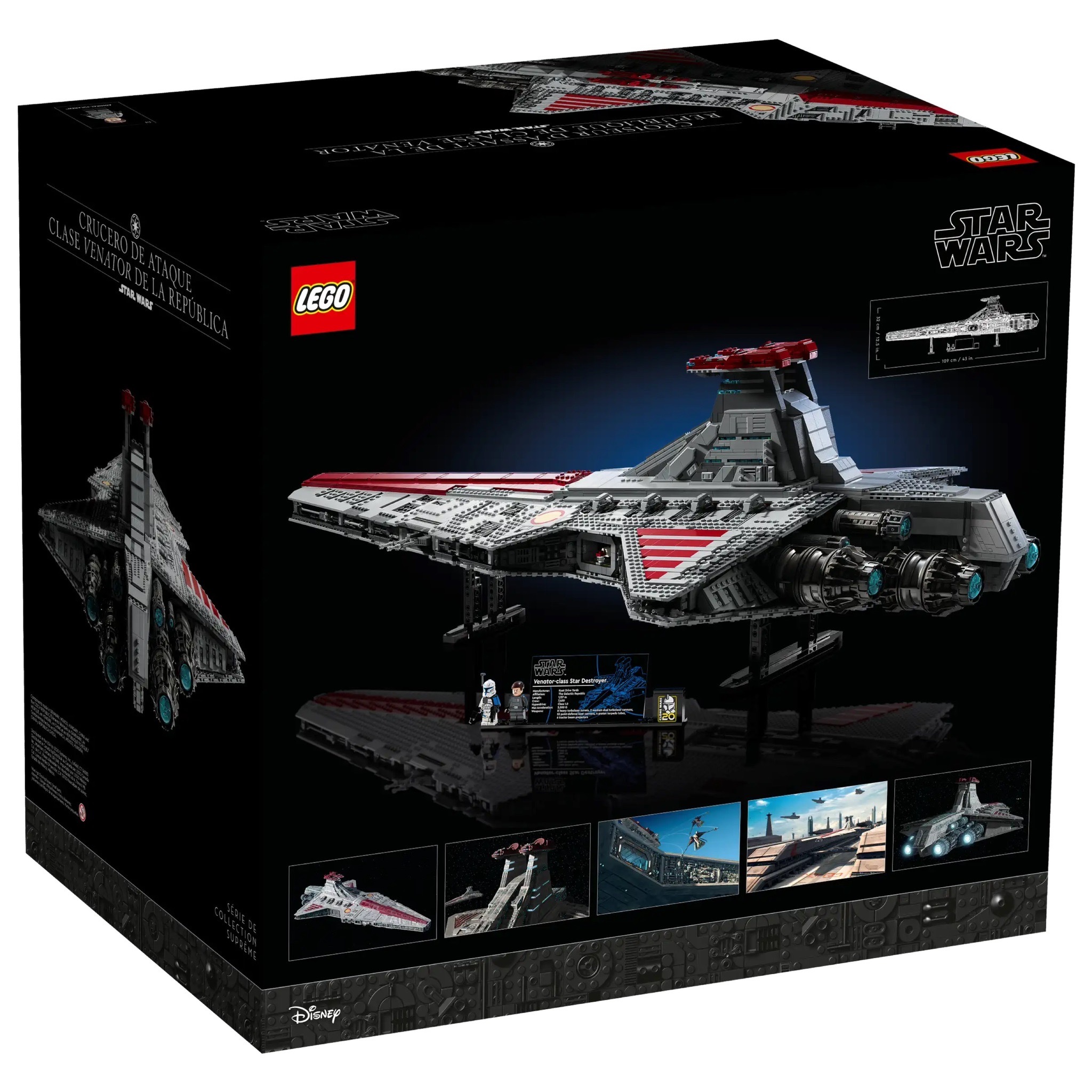 LEGO 75366 獵兵級滅星者Venator-Class Republic Attack Cruiser