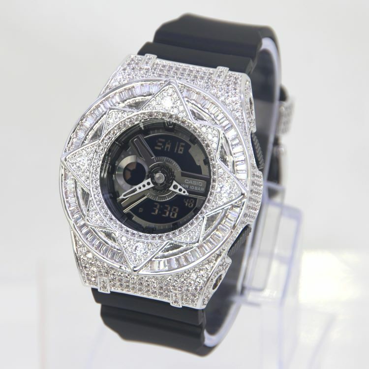 銀色 改裝手錶 BA-110XBC-1A - 魔法星