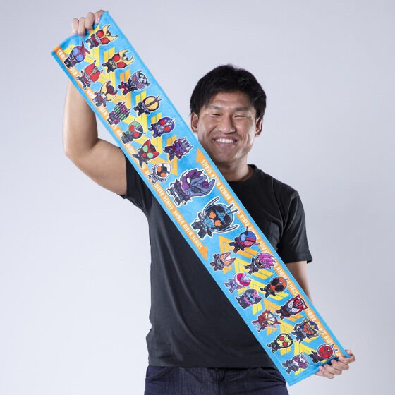 Pbandai 預訂2024/5月 仮面ライダーガッチャード＆仮面ライダーシリーズ　デフォルメ　マフラータオル