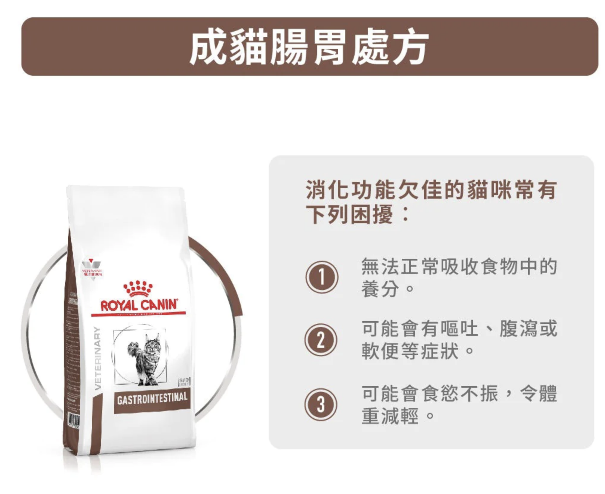法國皇家處方糧 成貓腸胃道處方 2kg