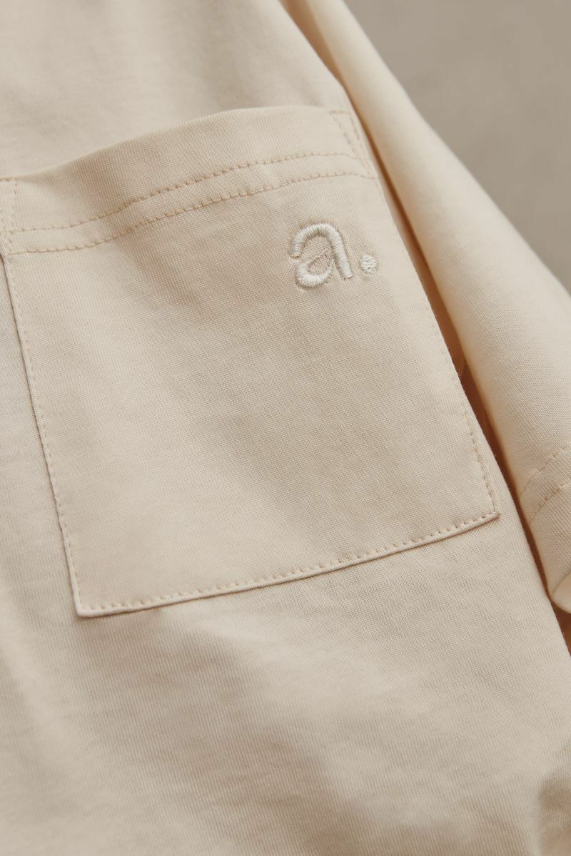 澳洲Alfred 純棉品牌刺繡上衣 - Cream