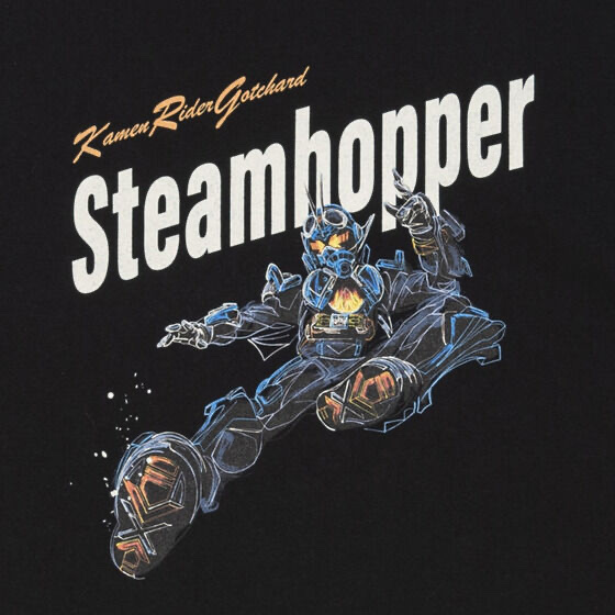 216221 Pbandai 預訂2024/9月 東映ヒーローTシャツ　仮面ライダーガッチャード　スチームホッパー