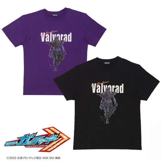 216220 Pbandai 預訂2024/9月 東映ヒーローTシャツ　仮面ライダーガッチャード　ヴァルバラド