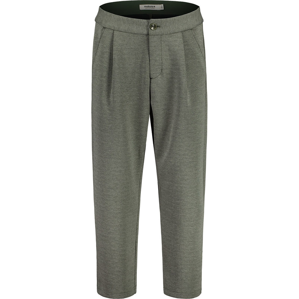 【MALOJA】女快乾彈力修身長褲 / 23MA36426-[灰、綠]