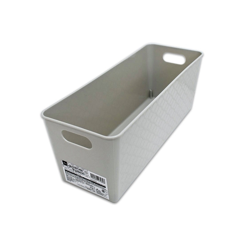 摩洛哥細長收納盒/灰 12.5x12.5x33.4cm