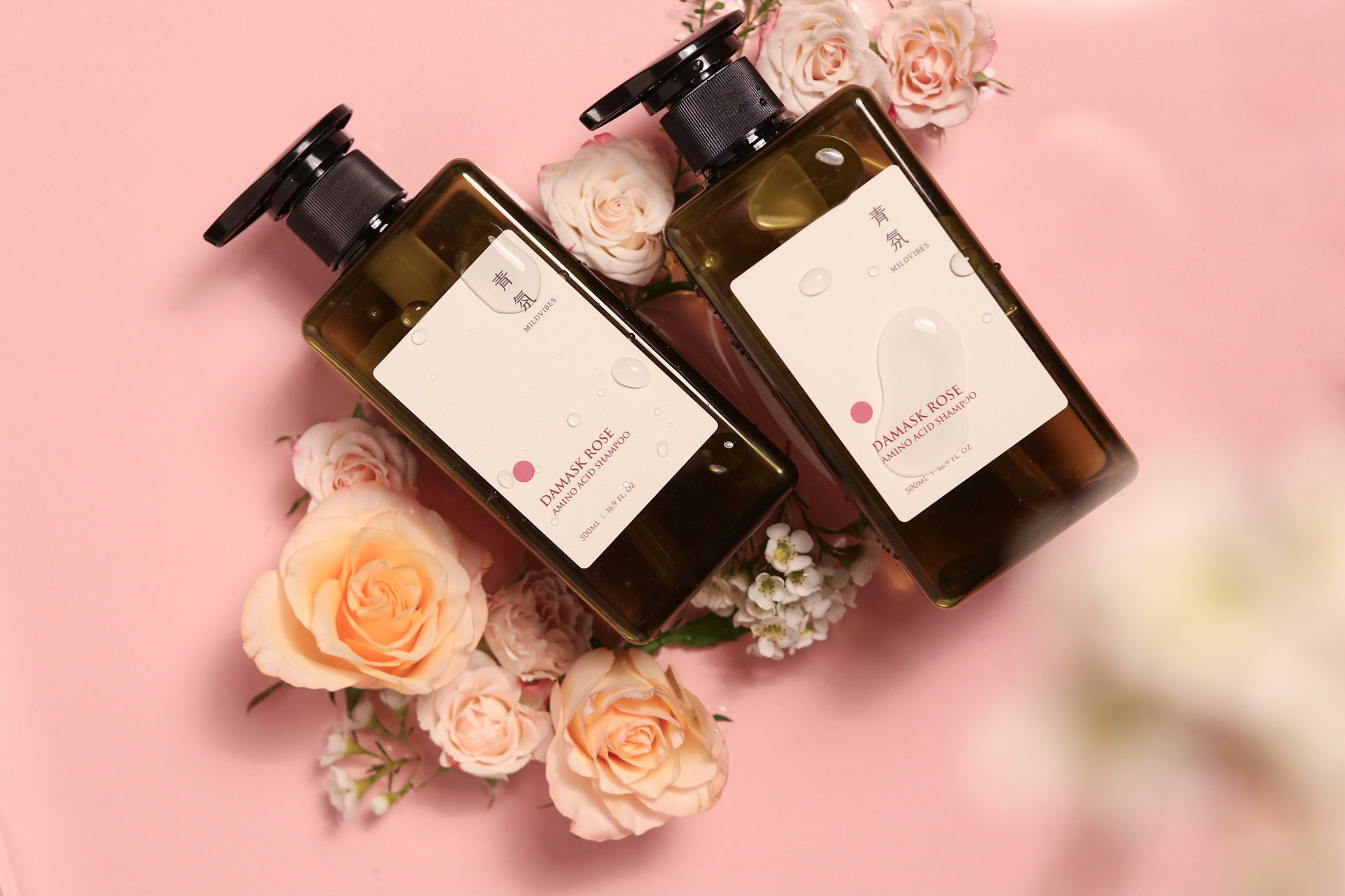 胺基酸植萃洗髮精-玫瑰精油