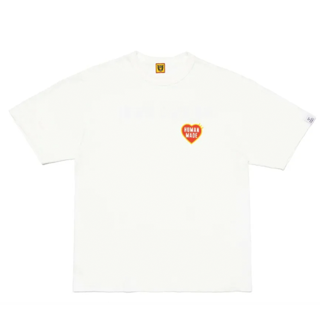 HUMAN MADE GRAPHIC TEE #11 胸口雙色愛心短T | FLOMMARKET