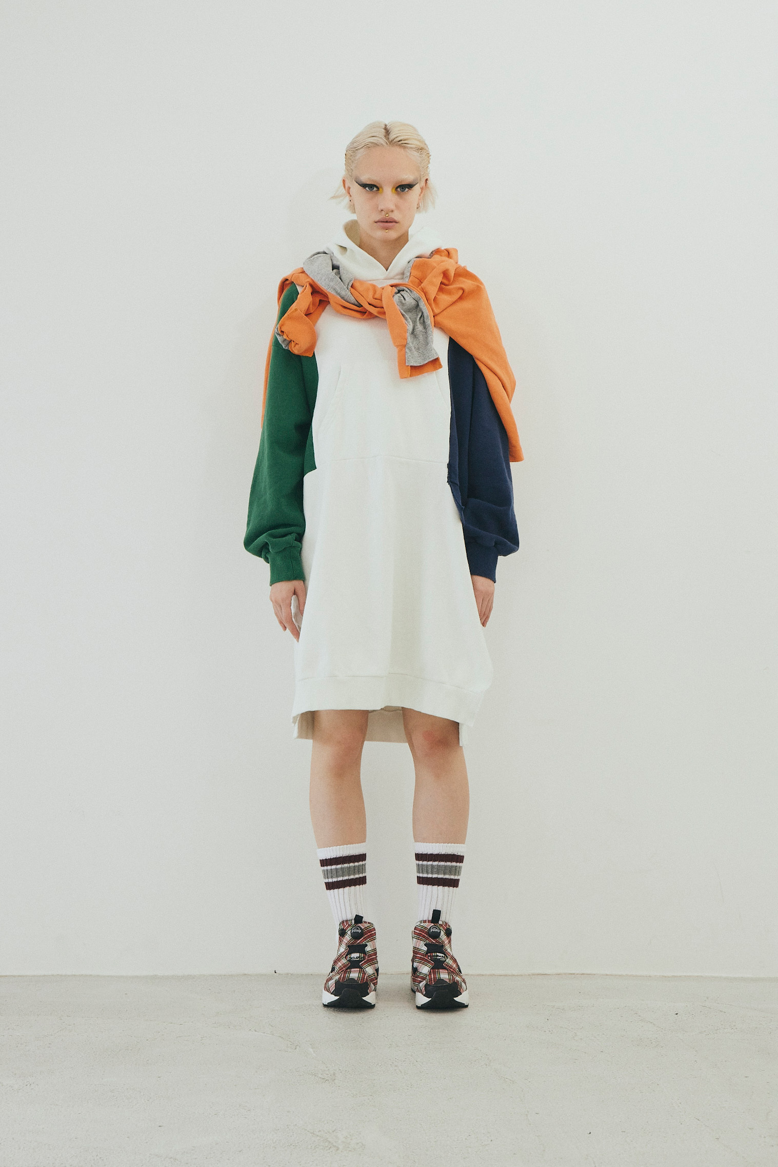 USEDIG RE'PARTS LONG SWEAT HOODIE (2色)