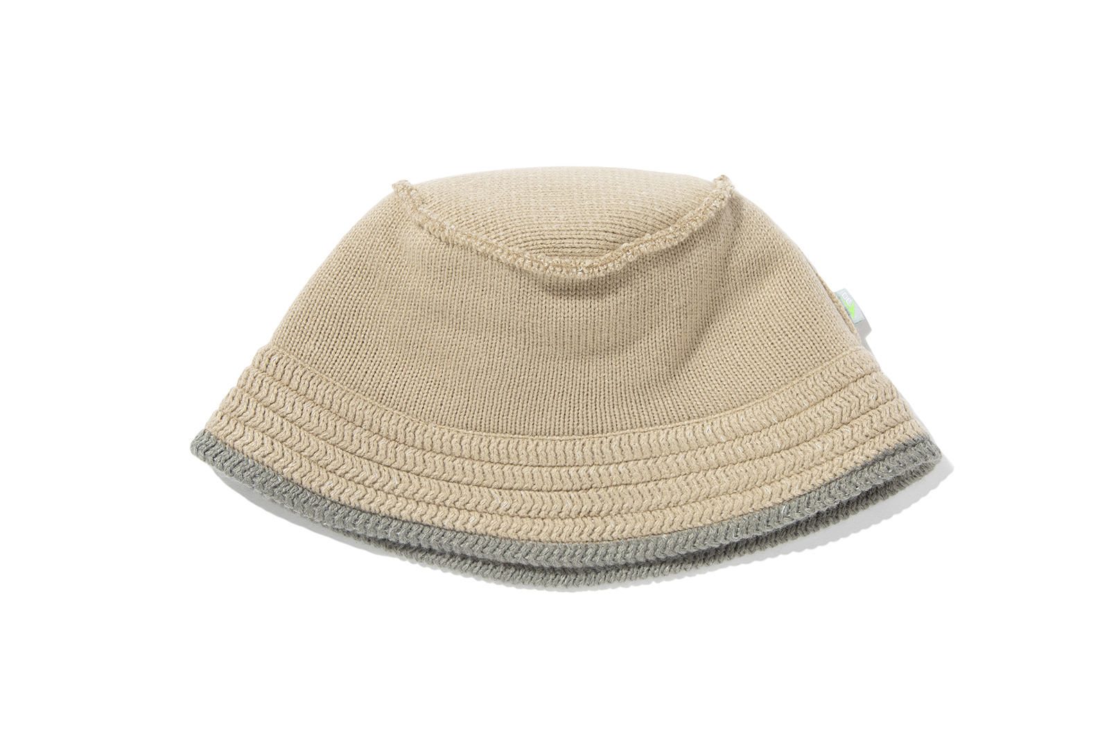 DeMarcoLab "O/M KNIT BUCKET HAT" (Beige)