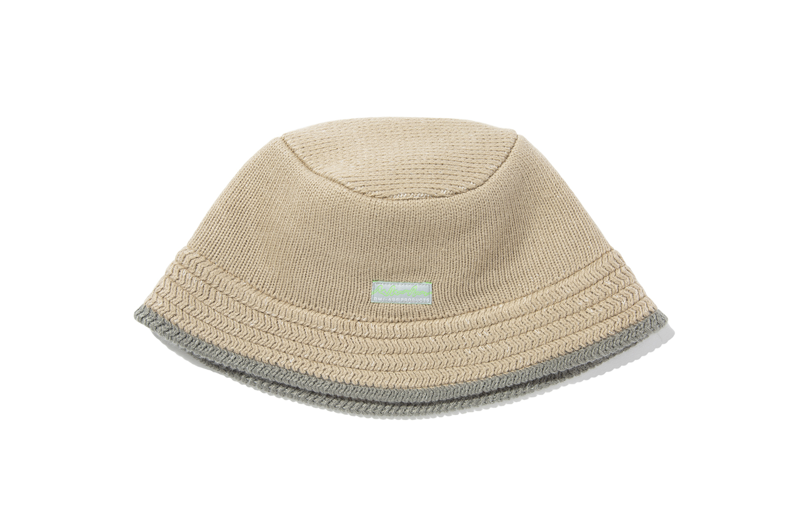 DeMarcoLab "O/M KNIT BUCKET HAT" (Beige)