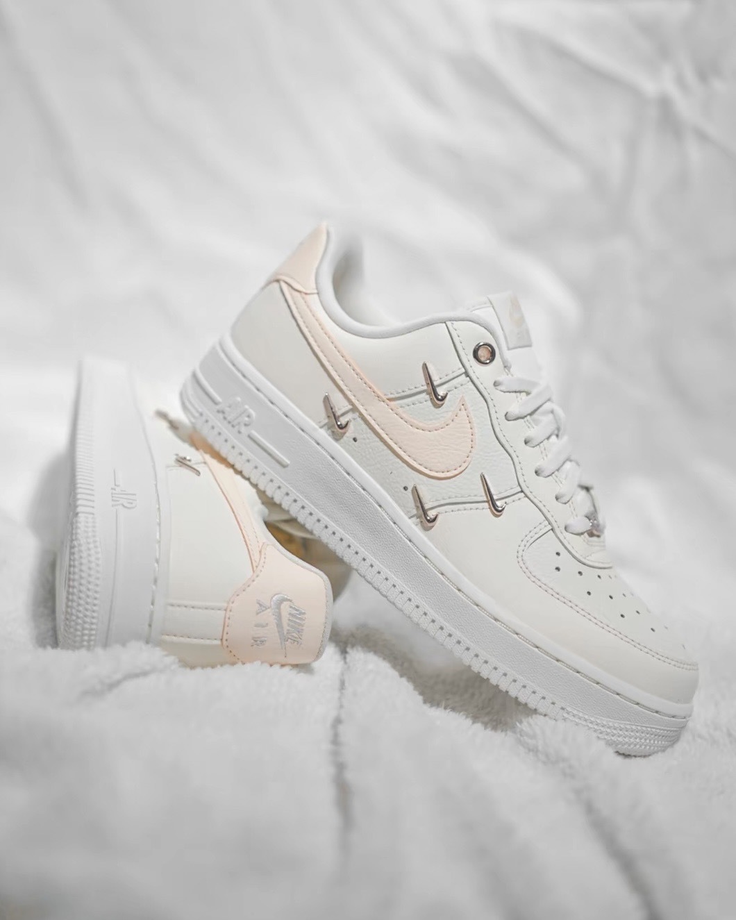 NIKE AIR FORCE 1 LOW 0’7 LX 經典白金FV3654-111 櫻花粉FV8110-181 -SEP